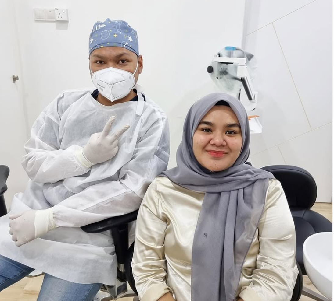 Pesakit yang berpuas hati dengan rawatan di Klinik Pergigian Dr Asrul Azri